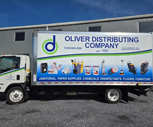 Oliver Distributing Delivery Truck